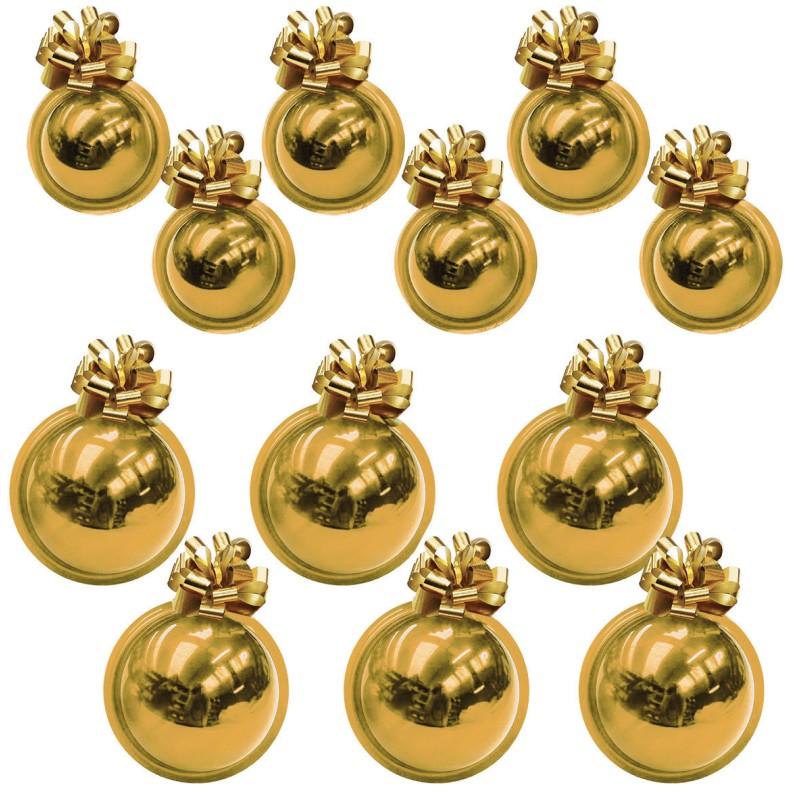 Kit 12 sfere con fiocco