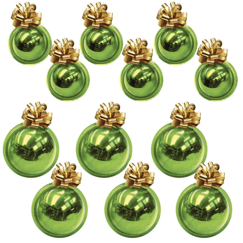 Kit 12 sfere con fiocco