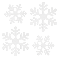 Kit 4 fiocchi di neve feltro