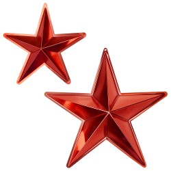 Kit 2 stelle cinque punte